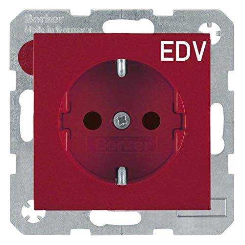 Berker 47238922 Steckdose SCHUKO mit Aufdruck  Berker 47238922 Steckdose SCHUKO mit Aufdruck